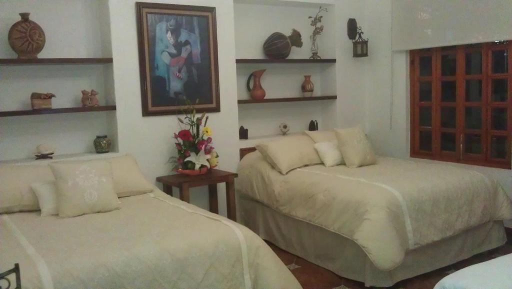 Casa D'Lobo Hotel Boutique Malinalco Rum bild