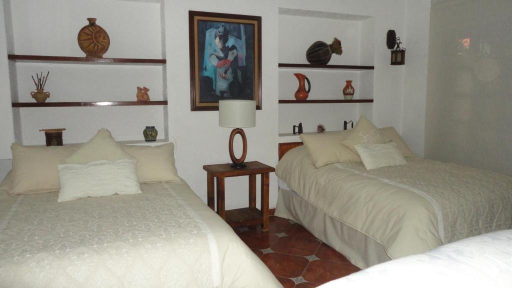 Casa D'Lobo Hotel Boutique Malinalco Rum bild