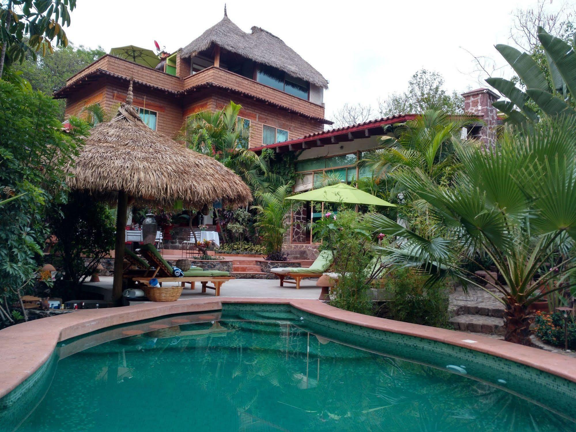 Casa D'Lobo Hotel Boutique Malinalco Exteriör bild